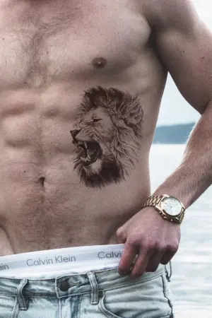 Aslan Geçici Dövme Tattoo