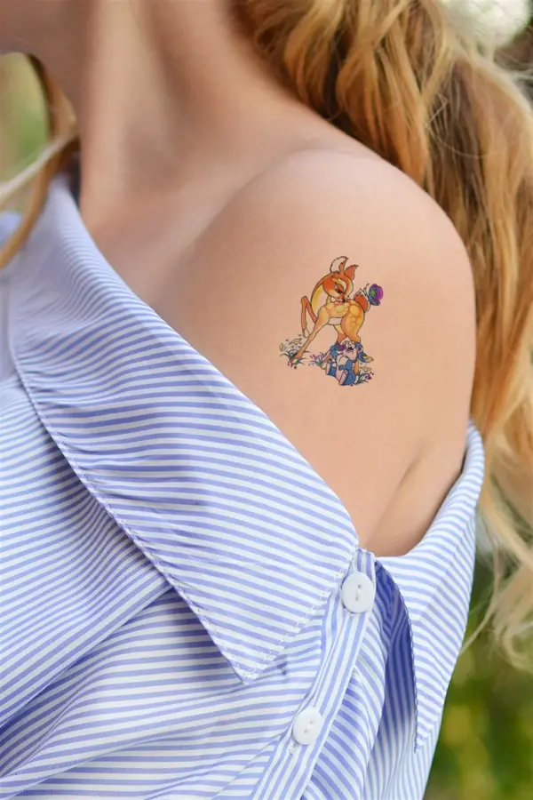 Geçici Ceylan Mini Dövme Tattoo