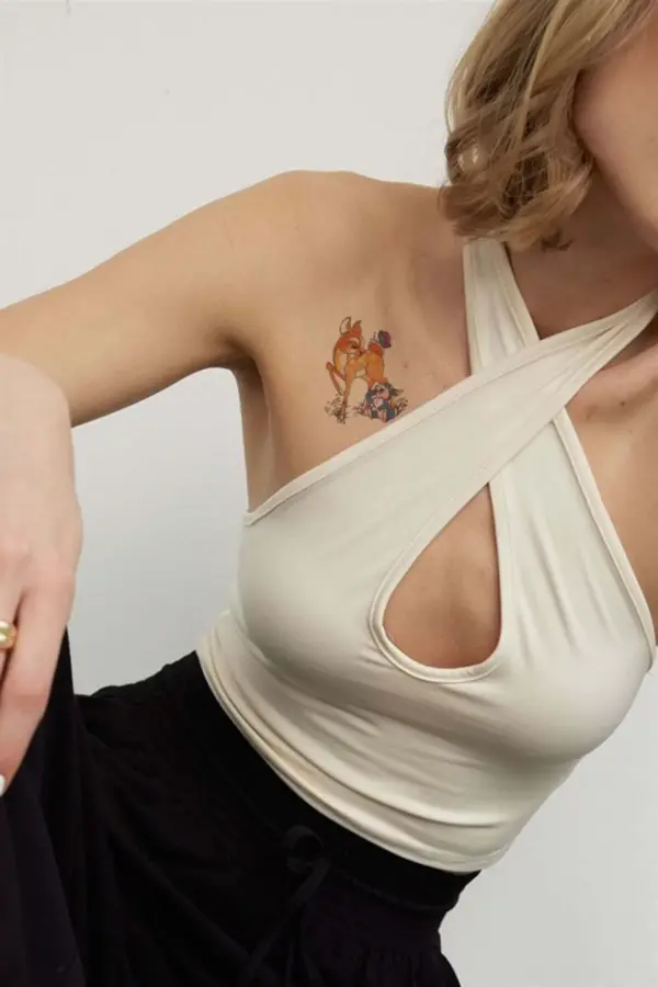 Geçici Ceylan Mini Dövme Tattoo