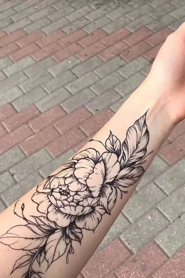 Geçici Çiçek Dövme Tattoo