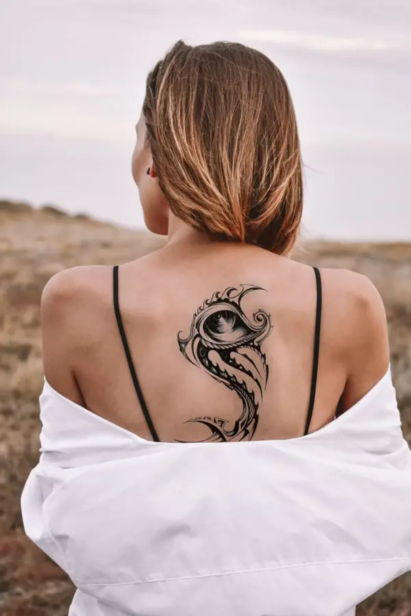 Geçici Göz Dövme Tattoo