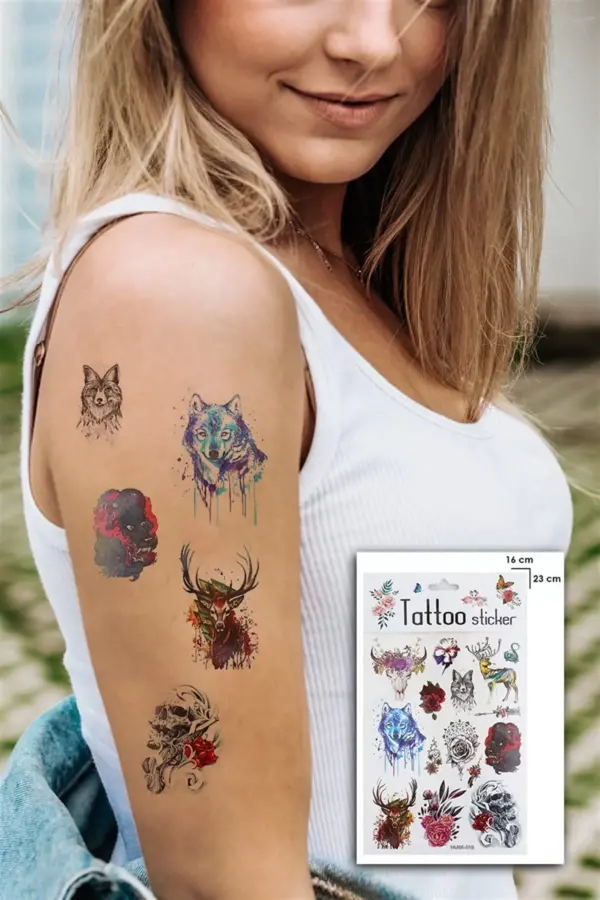 Geçici Karışık Dövme Tattoo