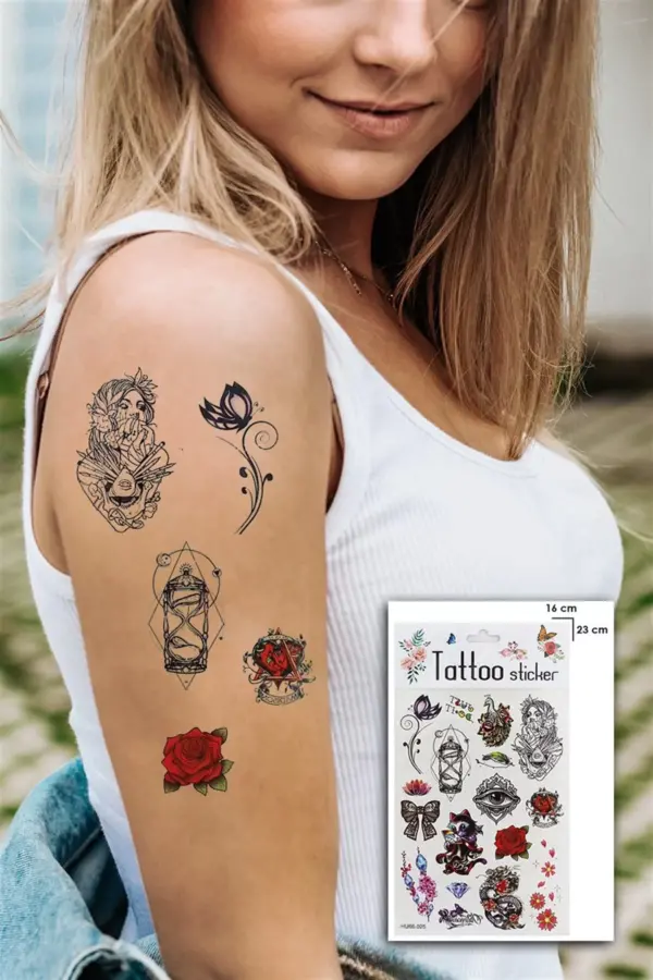 Geçici Karışık Dövme Tattoo