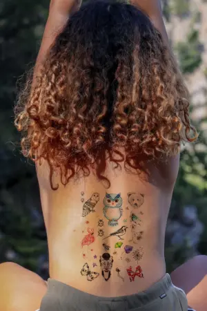 Geçici Karışık Dövme Tattoo