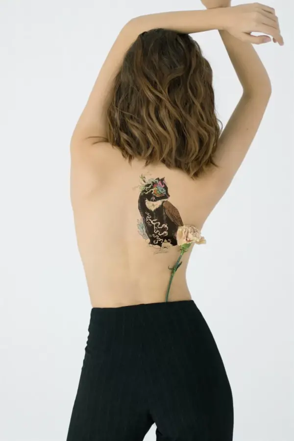 Geçici Kedi Dövme Tattoo