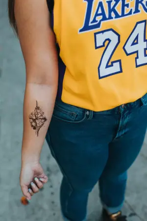 Geçici Mini Saat Dövme Tattoo