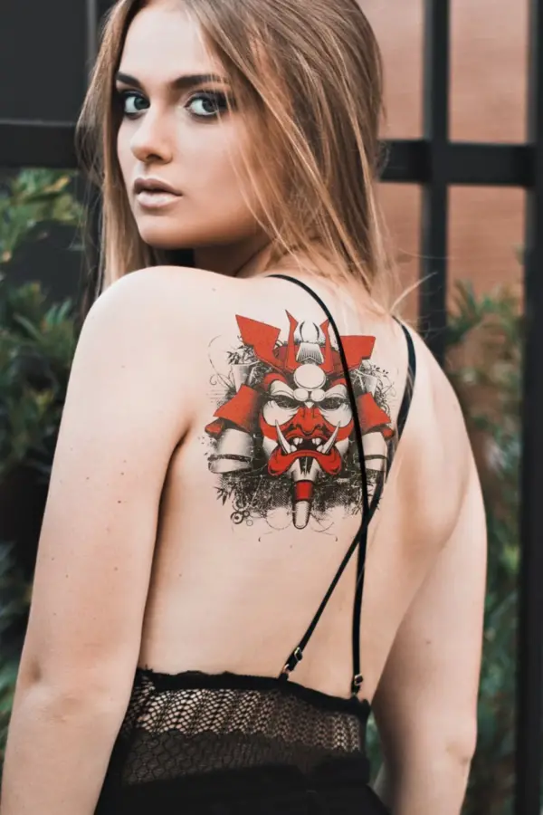 Geçici Şeytan Dövme Tattoo