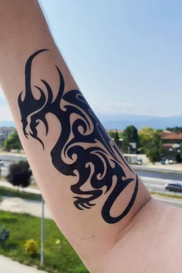 Geçici Tribal Dövme Tattoo