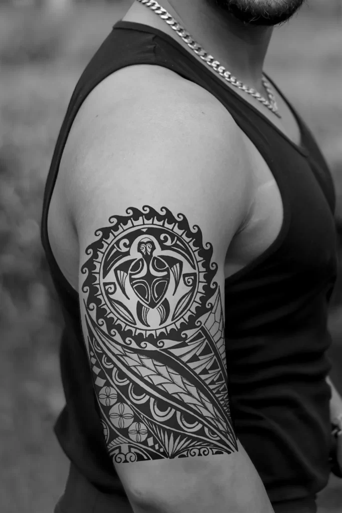 Maori Geçici Dövme Tattoo